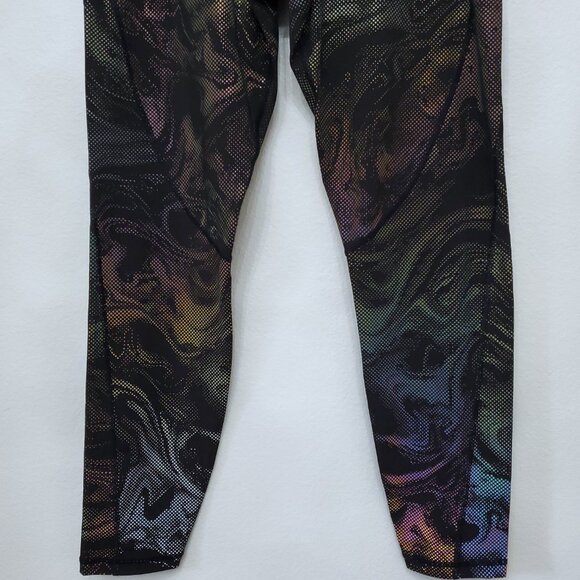 Athleta Lightning Swirl Reflective 7/8 Tight High-Rise in Supersonic Size LT - Picture 4 of 16